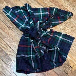 Tartan House 💯 cotton scarf, large